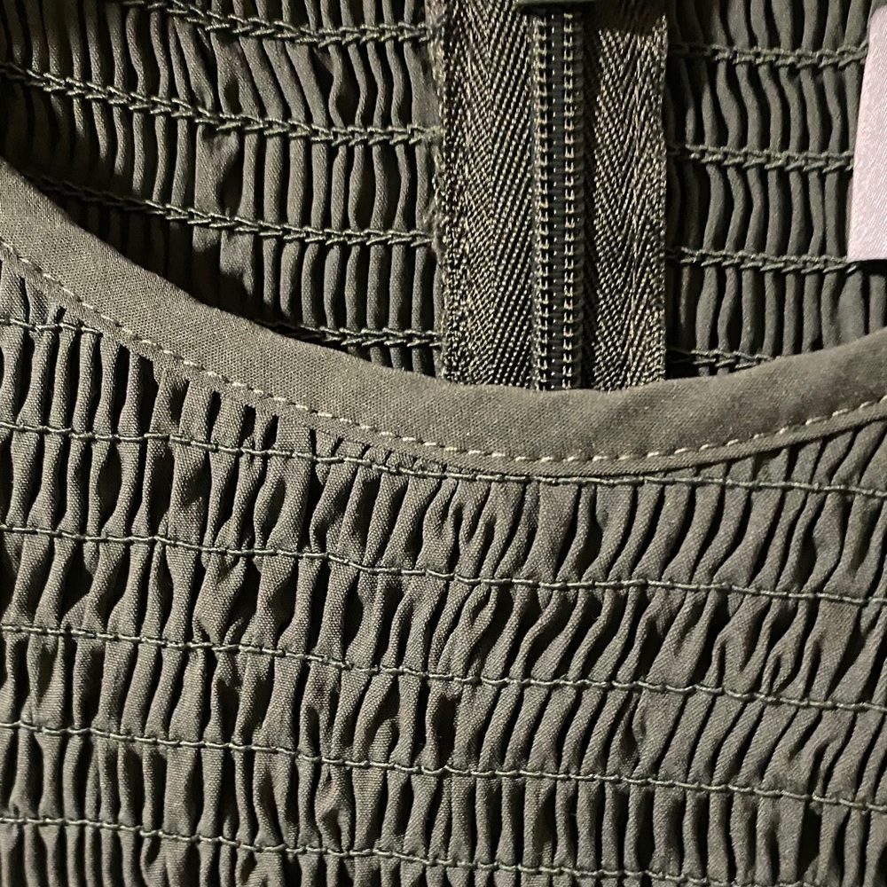 Tuckernuck Forest Green Puff Sleeve Dress - Picture 6 of 6